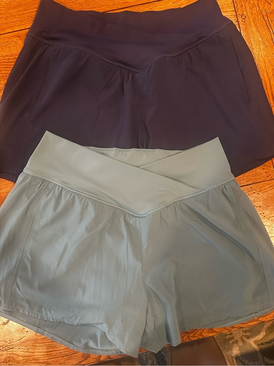 HALARA Pants - Halara Breezeful High Waisted Crossover 2-in-1 Shorts Large Blue Navy Bundle 2